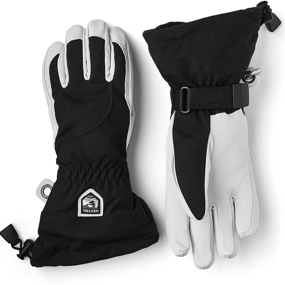 Hestra Women's Army Leather Heli Ski 5 Finger Glove - Gravity 